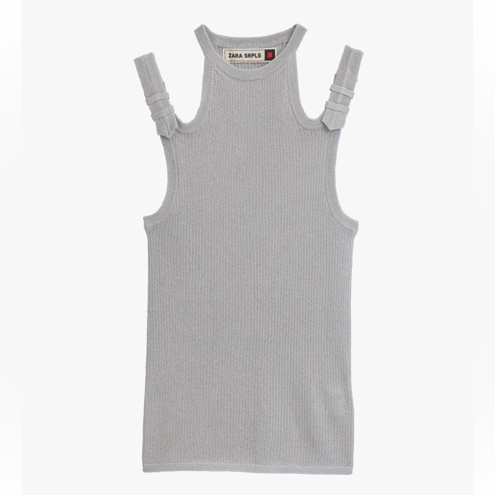 Zara surplus double strap top